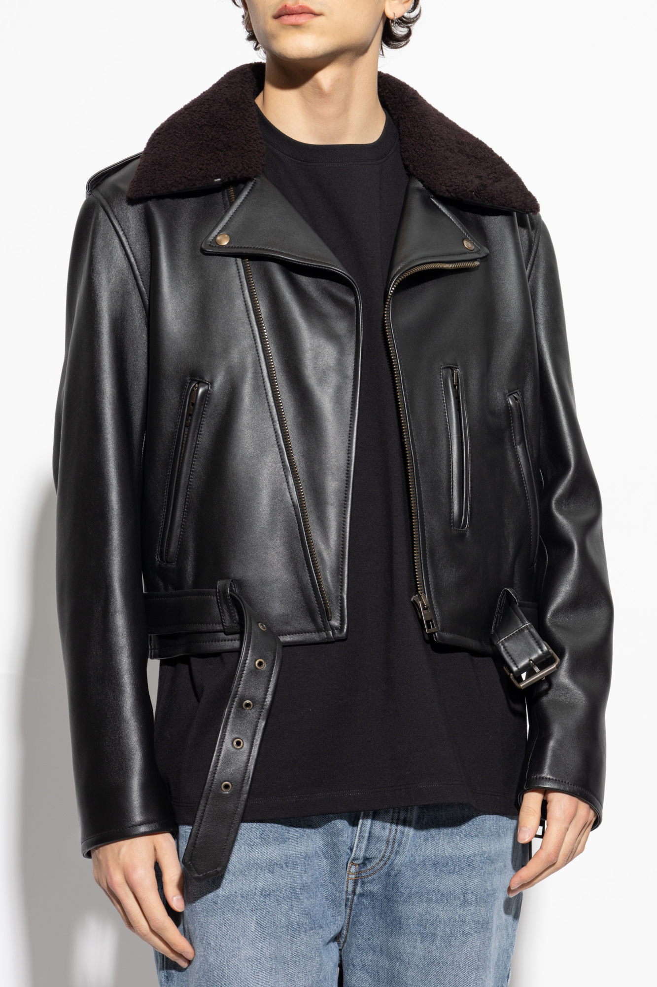 Loewe Leather jacket | Men's Clothing | Vitkac Loewe Leather jacket | Men's Clothing | Vitkac